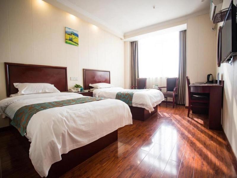 Greentree Inn Jiangsu Wuxi Dongting Leather City Express Hotel Buitenkant foto