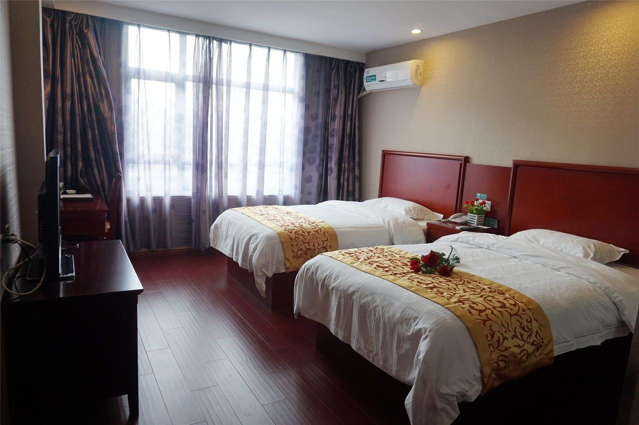 Greentree Inn Jiangsu Wuxi Dongting Leather City Express Hotel Buitenkant foto