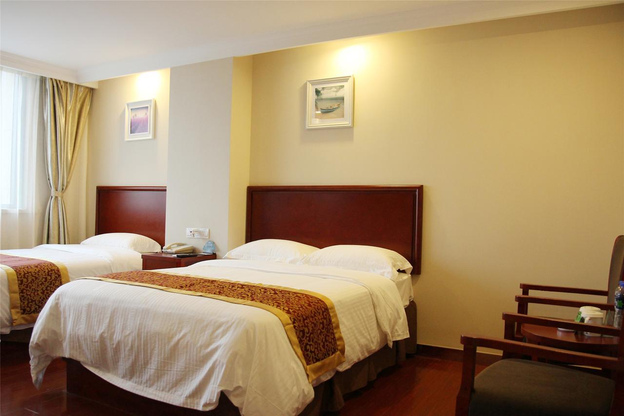 Greentree Inn Jiangsu Wuxi Dongting Leather City Express Hotel Buitenkant foto