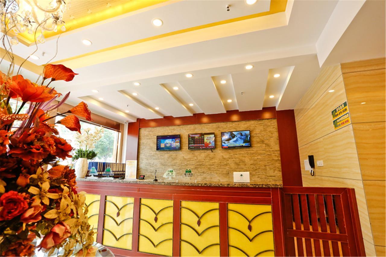 Greentree Inn Jiangsu Wuxi Dongting Leather City Express Hotel Buitenkant foto