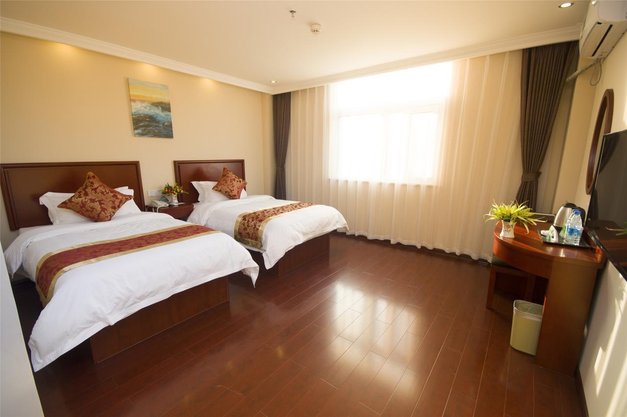 Greentree Inn Jiangsu Wuxi Dongting Leather City Express Hotel Buitenkant foto