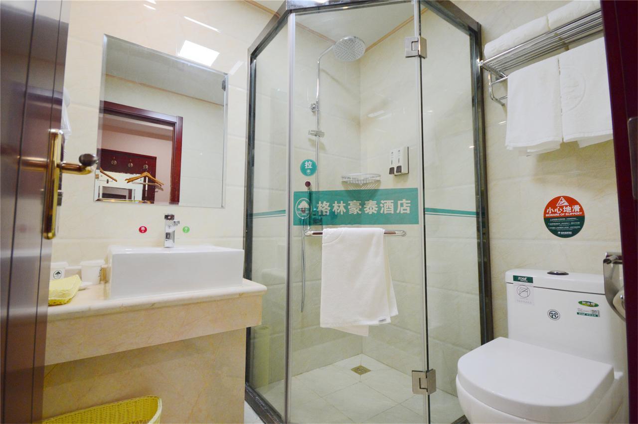 Greentree Inn Jiangsu Wuxi Dongting Leather City Express Hotel Buitenkant foto